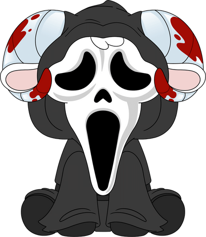 Ghost Face Rammie Plush (9in)