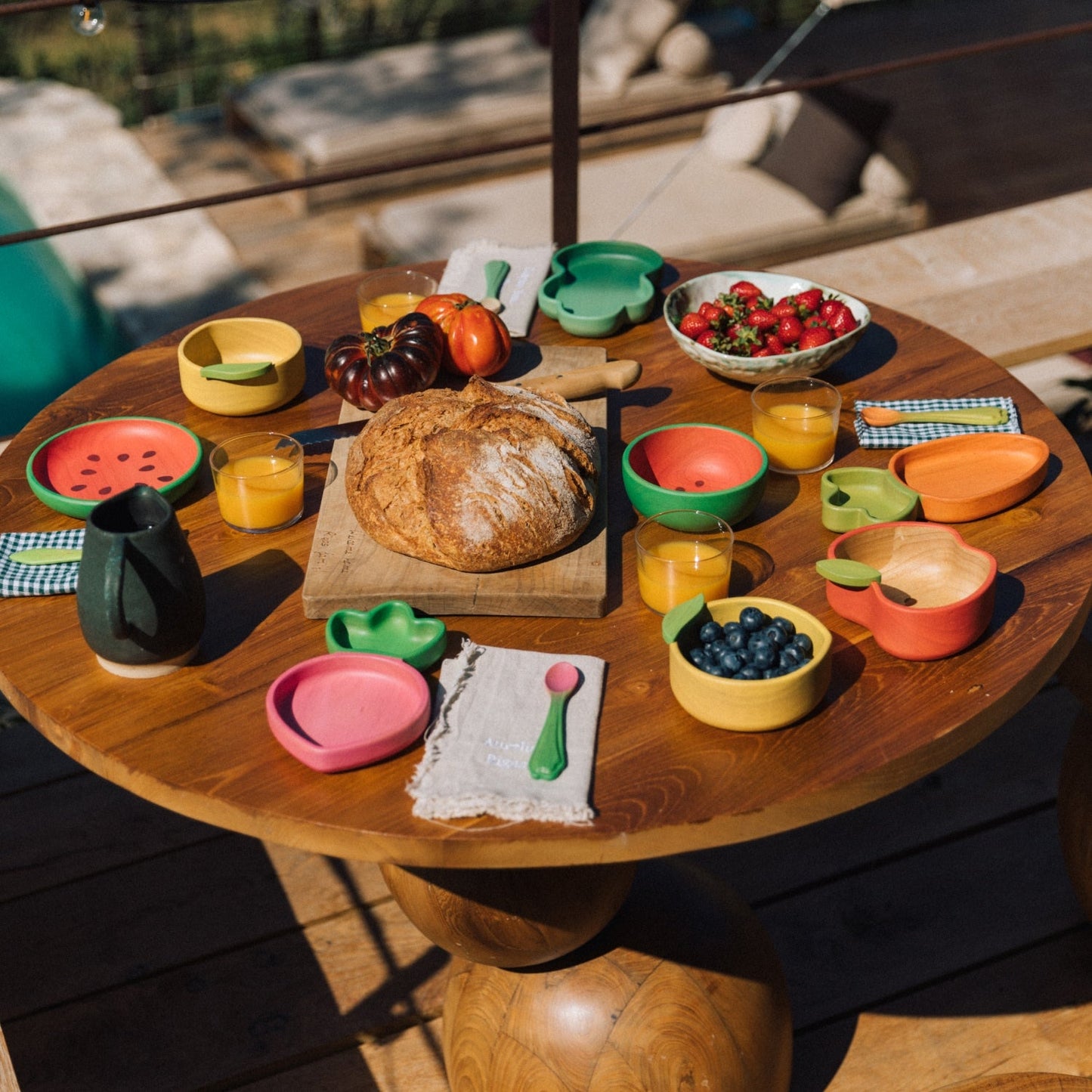 Wally The Watermelon Bowl & Spoon Set