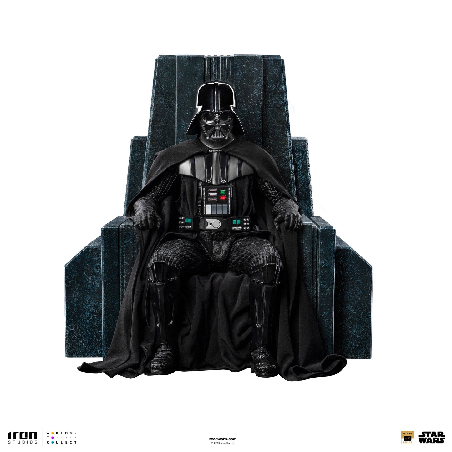 Darth Vader on Throne Statue - Star Wars: Obi-Wan Kenobi Series - Art Scale 1/10 - Iron Studios
