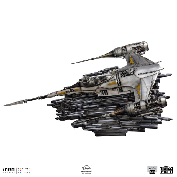 Statue Mando's N-1 Starfighter - Star Wars: The Book of Boba Fett - Demi Art Scale 1/20 - The Mandalorian