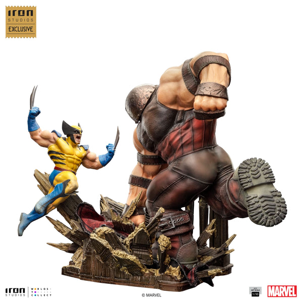 Statue Wolverine vs Juggernaut - X-Men - Art Scale 1/10 - Marvel Comics