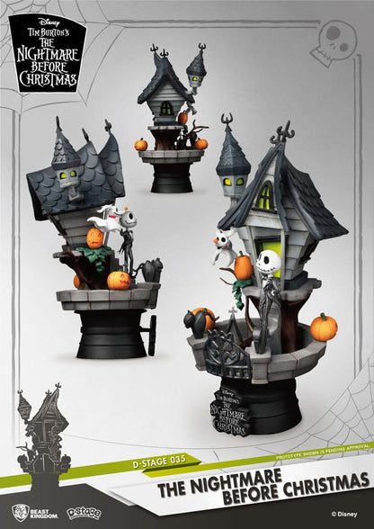 d stage the nightmare before christmas beast kingdom toys