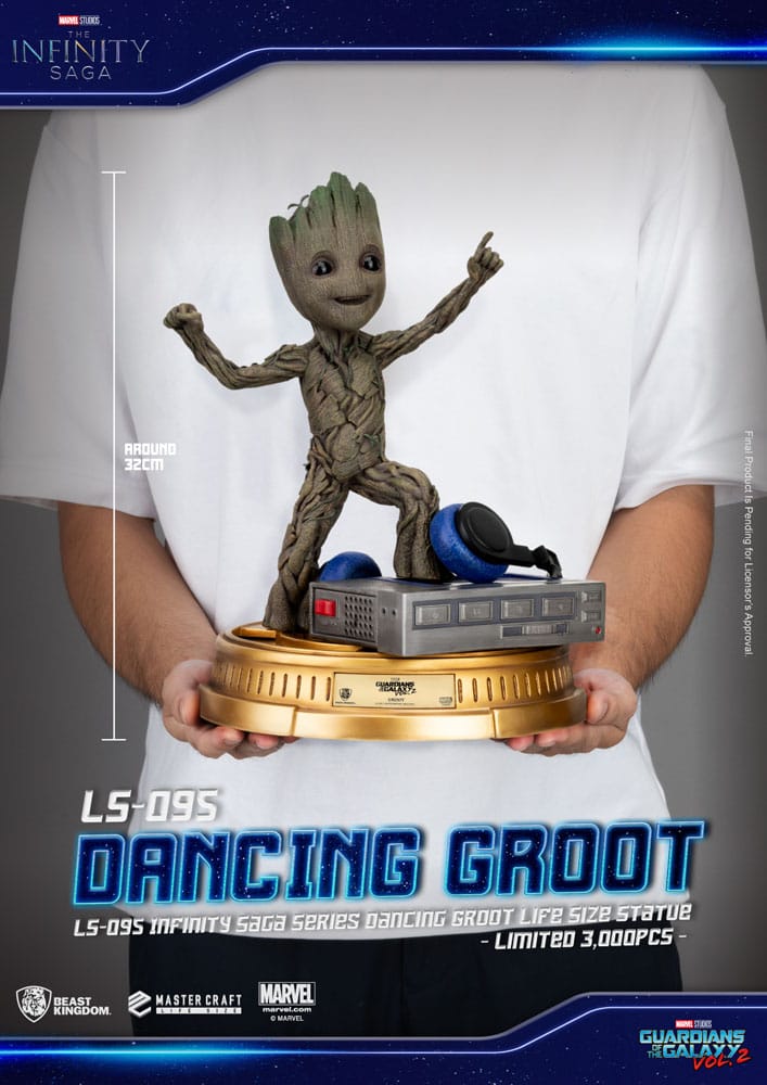 Guardians of the Galaxy Statuette - Dancing Groot