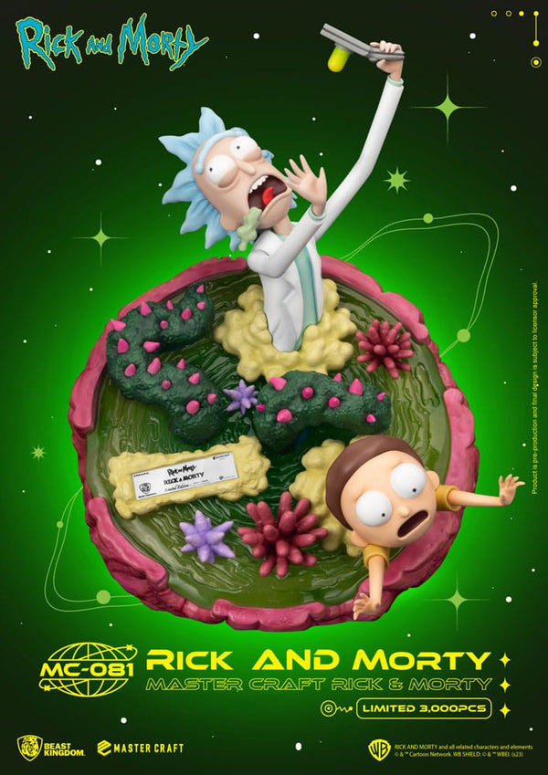 Rick and Morty Master Craft beeldje - VOORBESTELLEN*