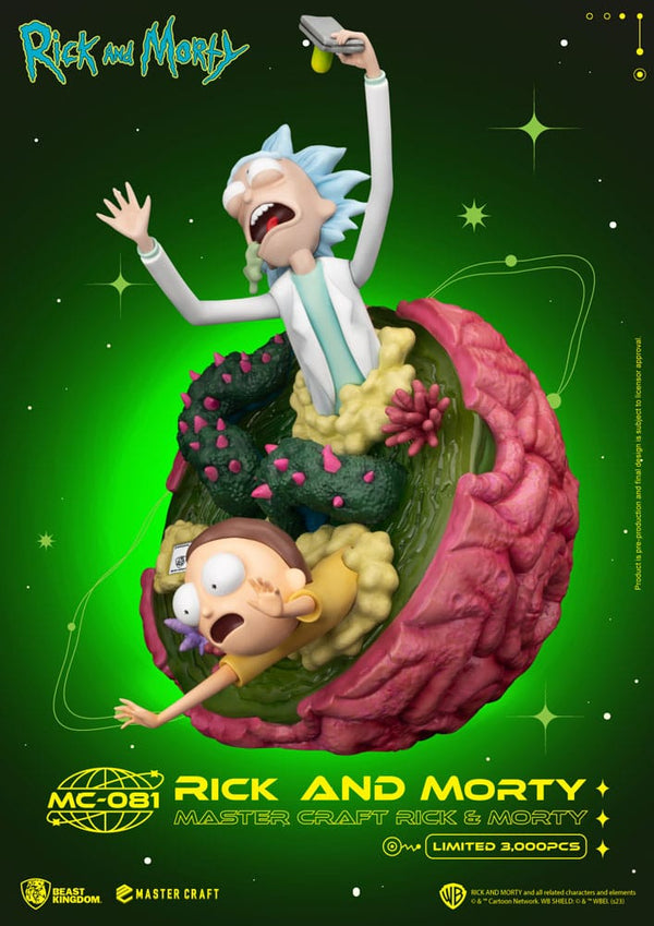 Rick and Morty Master Craft beeldje - VOORBESTELLEN*
