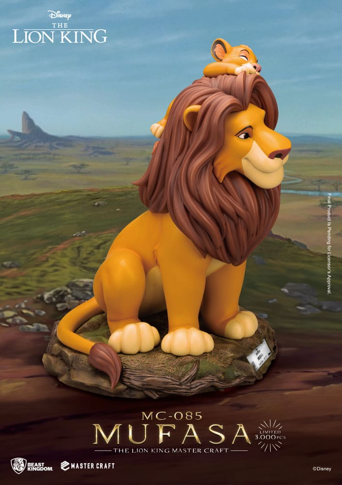 Statuette Master Craft Le Roi Lion - Mufasa