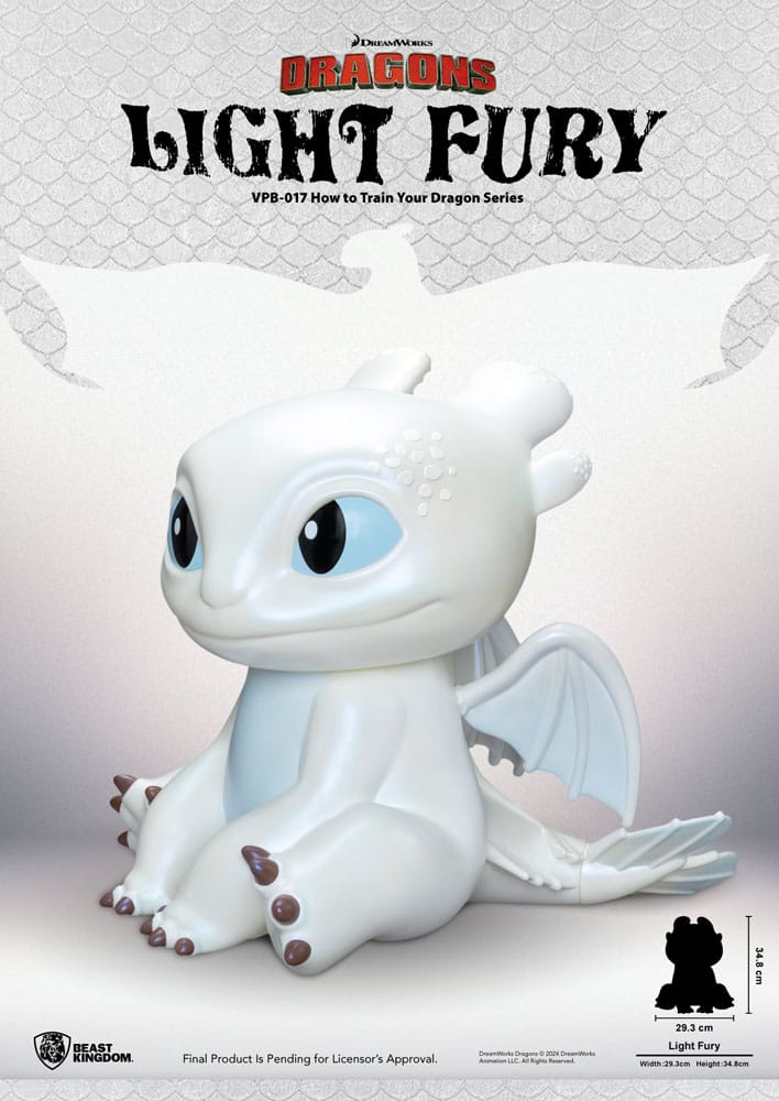 Tirelire Dragons - Furie Éclair
