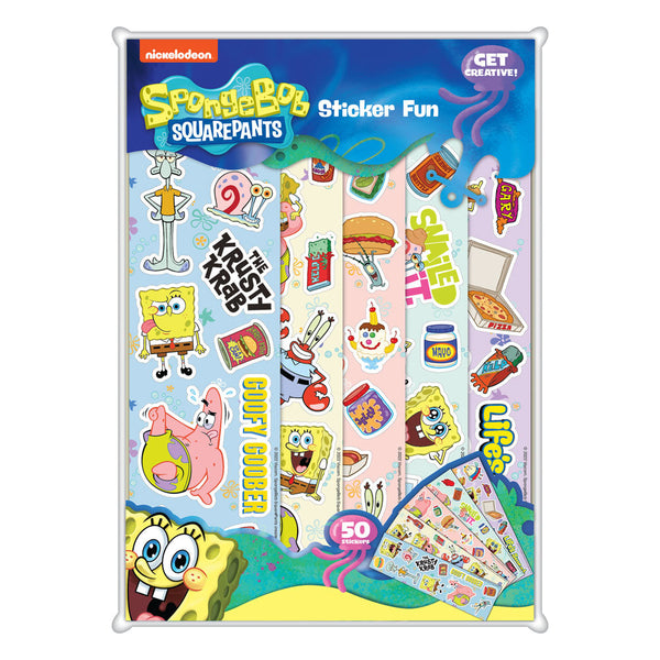 SpongeBob stickerset - Leuk 