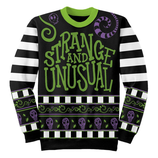 Beetlejuice Christmas Sweater - Strange &amp; Unusual 