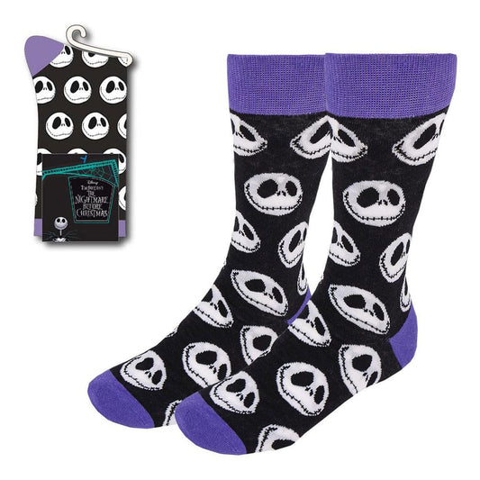 Chaussettes l’étrange Noël de Monsieur Jack - Visage de Jack Violet