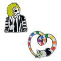 Beetlejuice Pin - Zandworm 2-pack