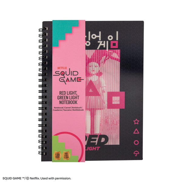 Squid Game Notebook - Rood licht, groen licht
