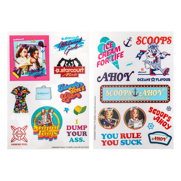 Stranger Things-stickers - Seizoen 3 