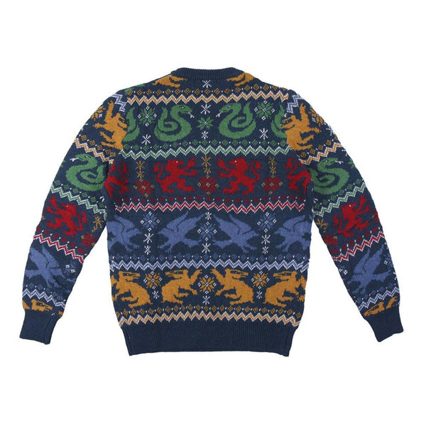 Harry Potter kersttrui - Zweinstein 
