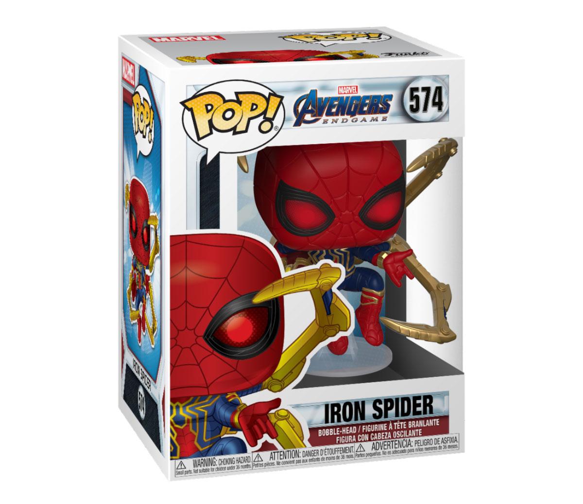 pop iron spider man gauntlet 574