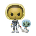 Pop! & Buddy Space Suit Morty met slang