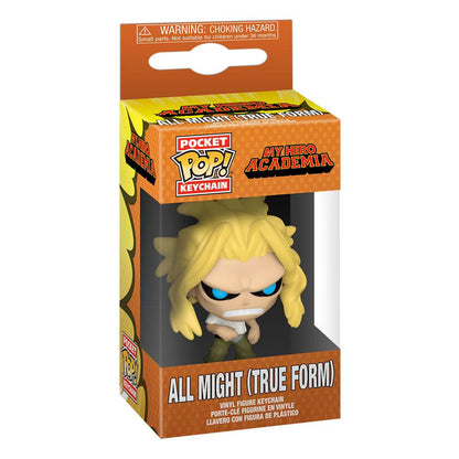 Pop! Keychain All Might (True Form) 