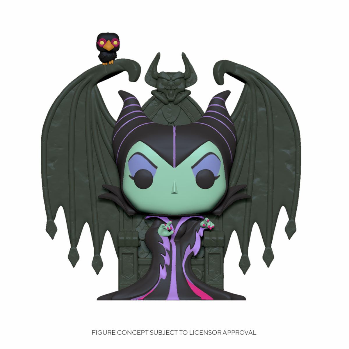 pop deluxe maleficent on throne 784