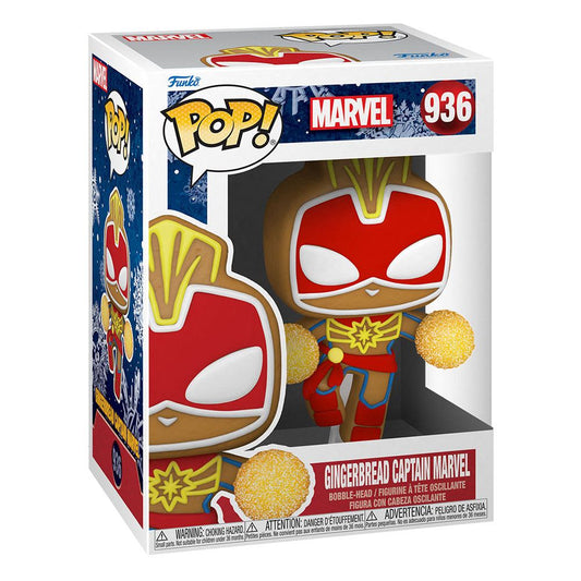 pop gingerbread captain marvel 936