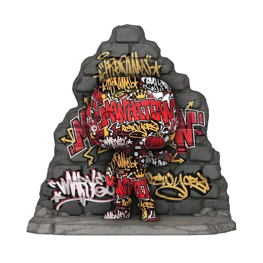 u2 funko pop street art collection deluxe iron man