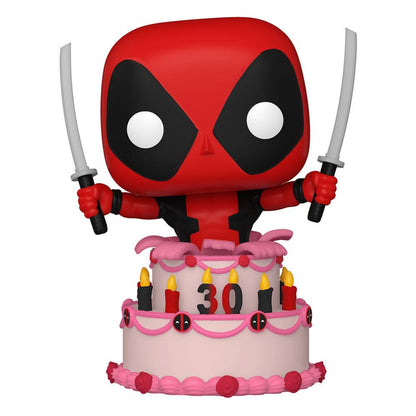 Pop! Deadpool dans Gâteau d'Anniversaire