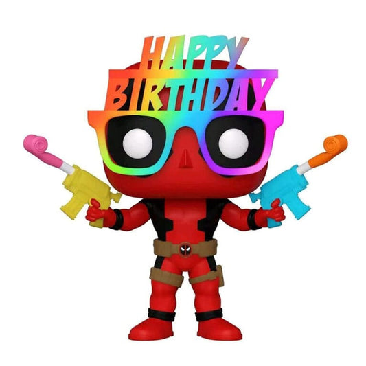Pop! Deadpool with Birthday Glasses