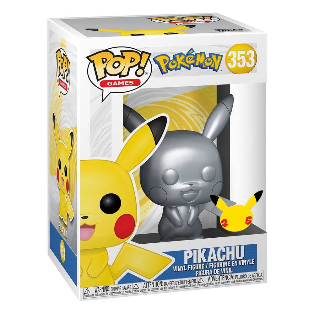 Pop! Pikachu - Silver Edition