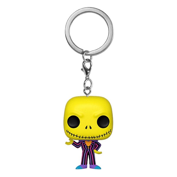 Funko Pop! Keychain Jack Skellington (Black light) – L'Étrange Noël de monsieur Jack