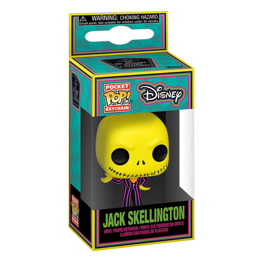 Pop! Keychain Jack Skellington (Black light) 
