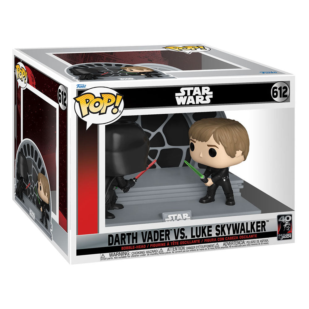 Pop! Dark Vador vs. Luke Skywalker