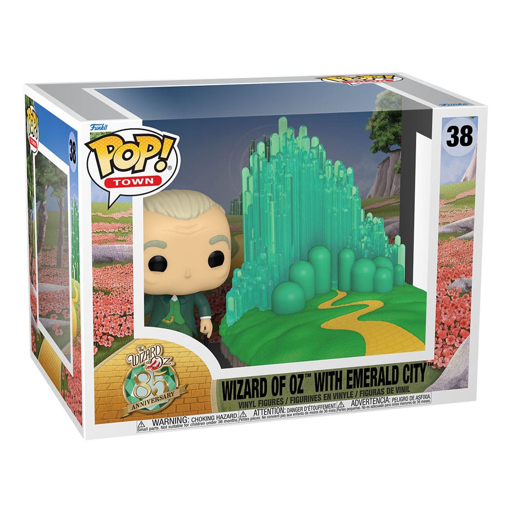 Pop! Town Le Magicien avec la Cité D'Emeraude (85ème Anniversaire)
