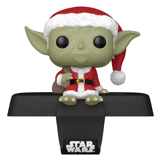 Pop! Stocking Hanger Yoda as Santa