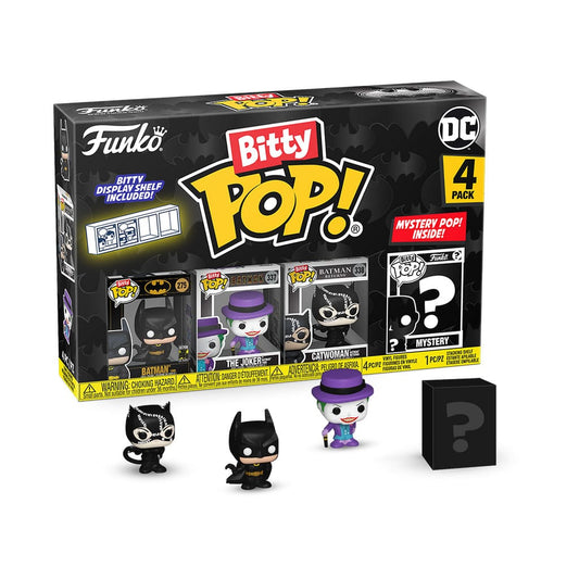 Bitty Pop! Batman 85th Anniversary 4-Pack Series 1 