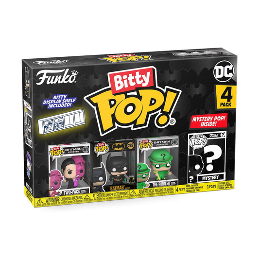 Bitty Pop! Batman 85th Anniversary 4-Pack Series 4 
