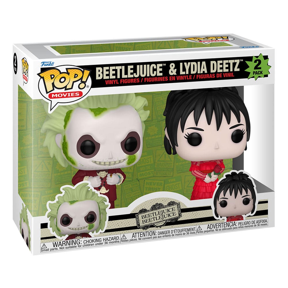 Pop! Beetlejuice & Lydia Deetz - Beetlejuice 