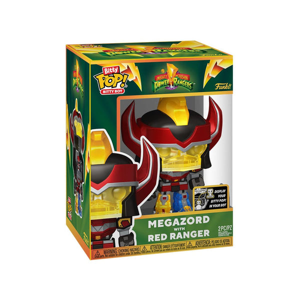 Funko Bitty Pop! Bot Megazord avec Ranger Rouge – Power Rangers