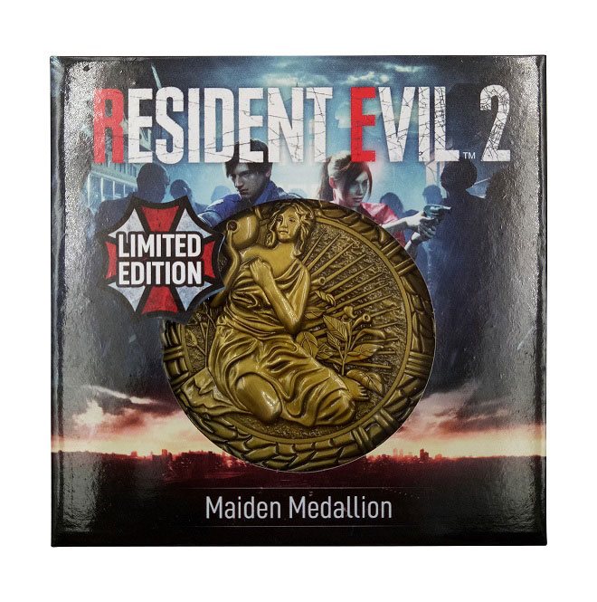 Réplique Resident Evil 2 - Médaillon Maiden - Édition Limitée