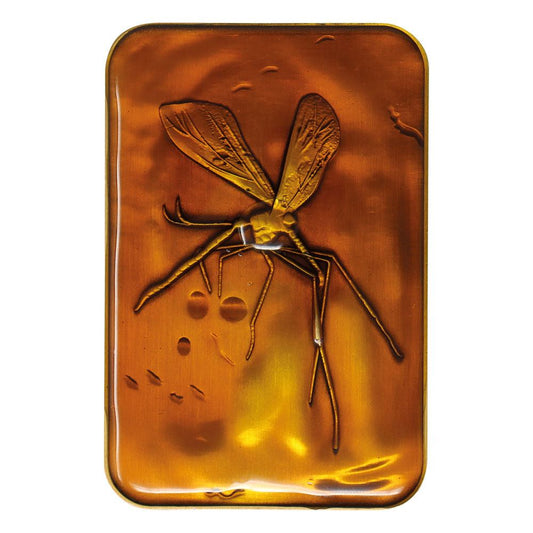 Lingot en métal Collector Jurassic Park - Mosquito in Amber