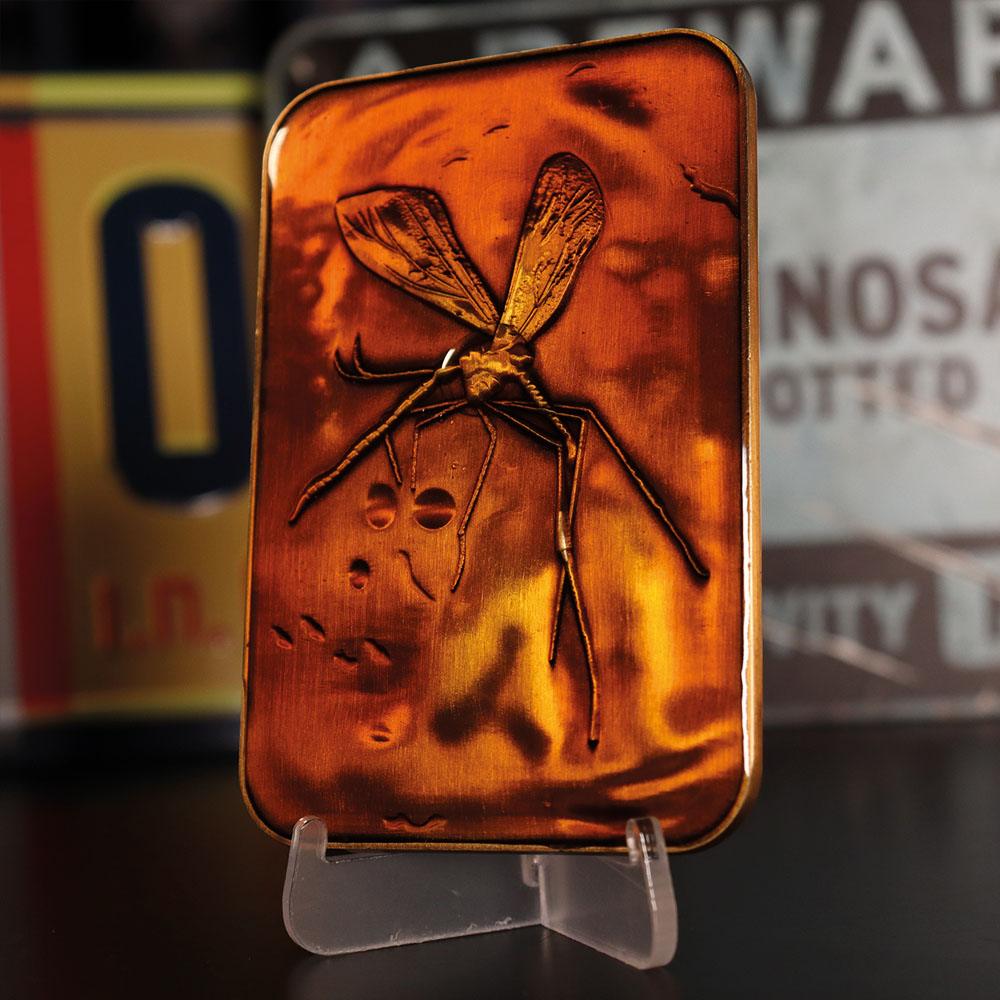Lingot en Métal Collector Jurassic Park - Mosquito in Amber