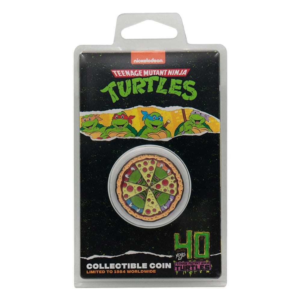 Pièce de collection Les Tortues Ninja - Pizza (Edition Limitée)