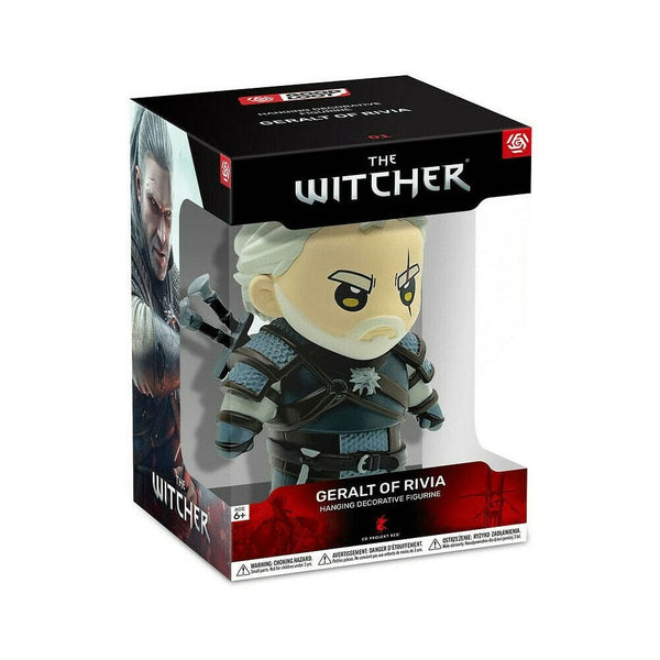 Hangend beeldje van Geralt van Rivia uit The Witcher