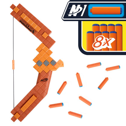 nerf arc lance flechettes minecraft hasbro
