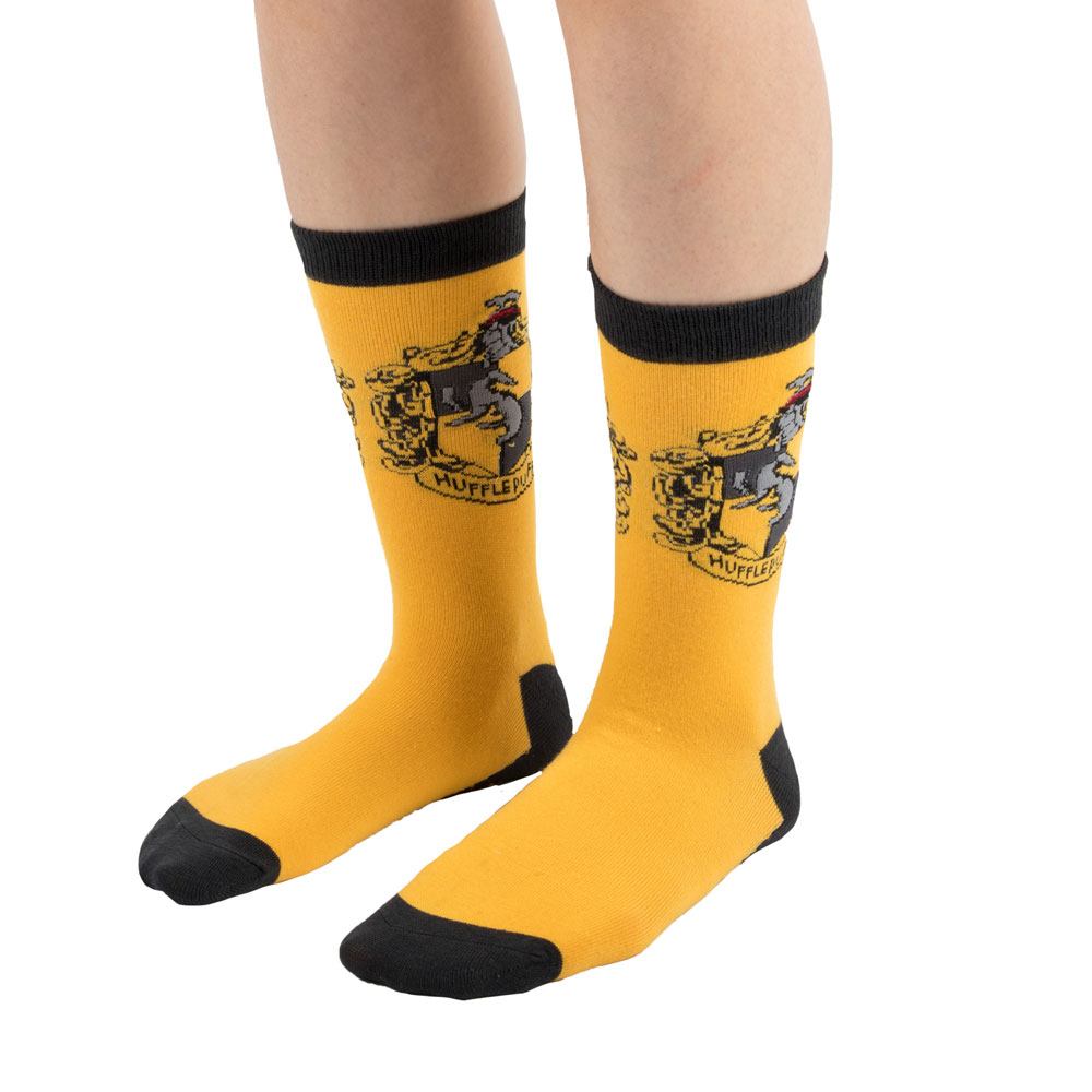 Harry Potter 3 Pack Socks - Hufflepuff 