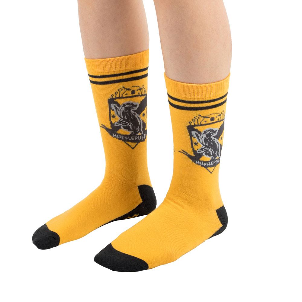 Harry Potter 3 Pack Socks - Hufflepuff 