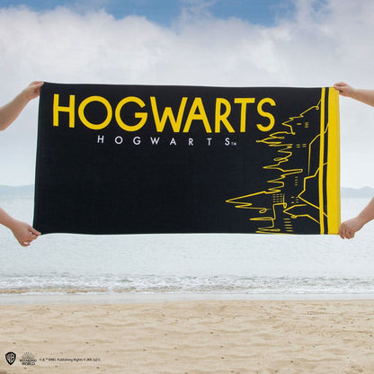 Harry Potter strandhanddoek - Zweinstein 