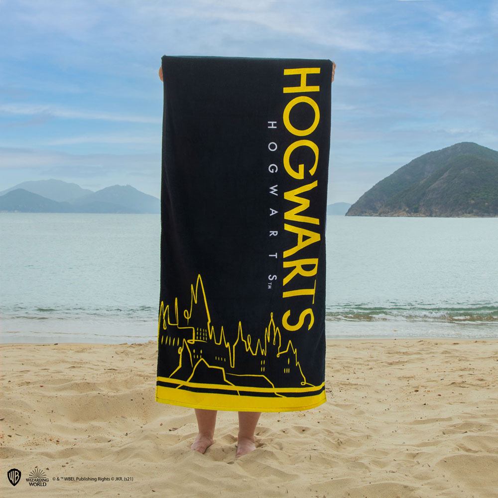 Harry Potter strandhanddoek - Zweinstein 