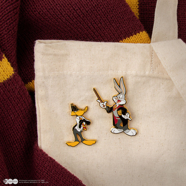 Pin's Bugs Bunny en Daffy Duck op Zweinstein 