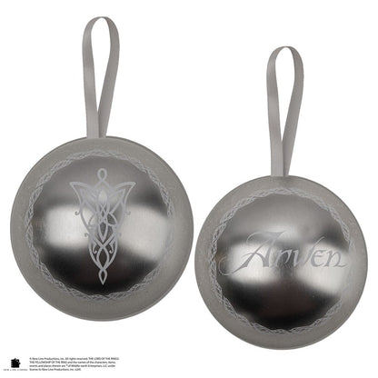 Lord of the Rings Christmas Ball with Evenstar Necklace