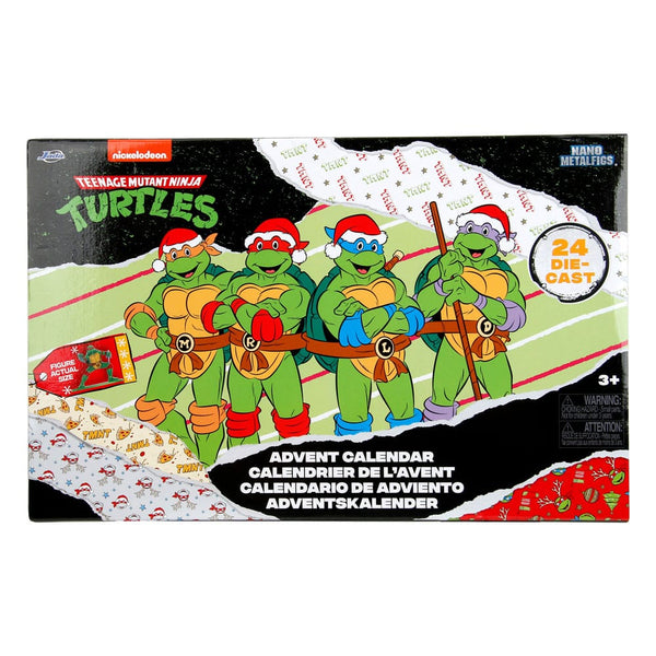Nano Metalfigs Teenage Mutant Ninja Turtles adventskalender - Feestdagen