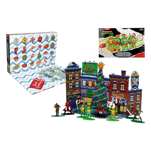 Nano Metalfigs Teenage Mutant Ninja Turtles adventskalender - Feestdagen